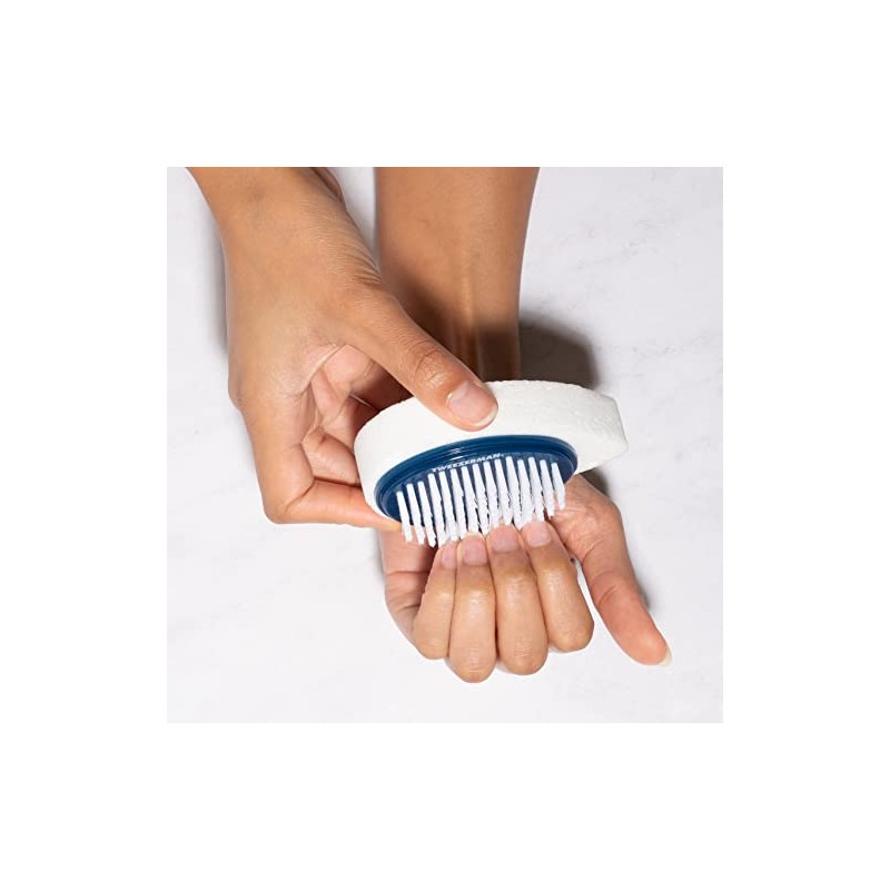 Tweezerman - Cepillo de uñas exclusivo y piedra callo de