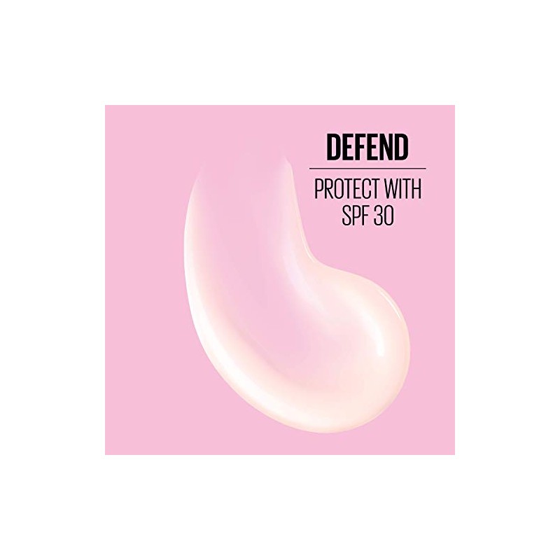 Maybelline Facestudio Master Prime Primer Makeup, Blur+ Defend, 1 fl.