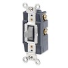 Leviton 1256 15 Amp, 120/277 Volt, Toggle Double-Throw Ctr-OFF Momentary
