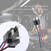 Stacool 2PCS H4 Headlight Connector with 3-Way Headlight Wiring Harness,Female
