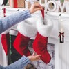 Palonu 6 Pack Christmas Stocking Holders for Mantle, Metal Stocking