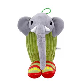Tung Tung Tung Sahur Pillow for Kids Adults Italian Brainrot Pillow Tralalero Tralala Throw Pillow for Home Decoration, Elephant Shape