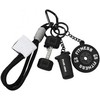 Gym Dumbbell & Weights Keychain, Creative Kettlebell Barbell Fitness Keychain