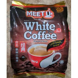 White Meet U Malaysian White Coffee Original Classic  - Free US Shipping - Classic
