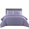 sheetsnthings Solid 600-Thread-Count, 100-Percent Cotton Full-Queen Duvet Cover Set with