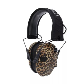 Walker's Razor Slim Electronic MUFF - Leopard Print