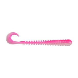 PowerBait Rib Worm-Bag-Pink Shad-