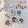 Nail Art Marble Carving Pattern Terrazzo Mother-of-Pearl Glitter 5 Types / 네일아트 대리석조각무늬 테라조 자개 글리터 5종