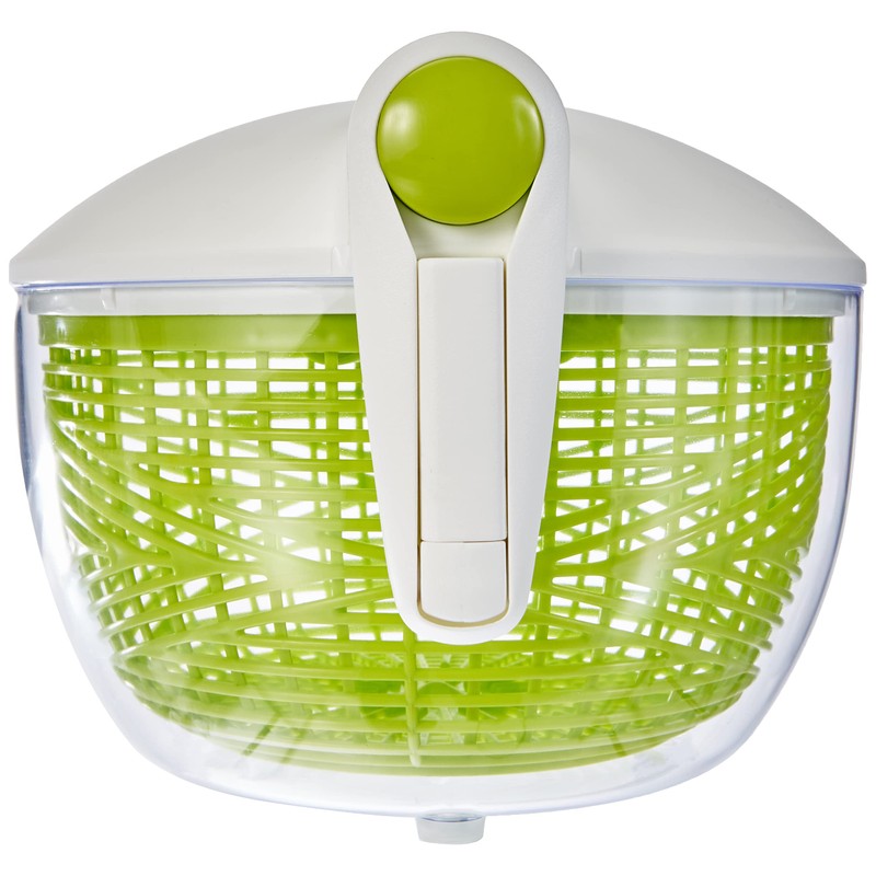 IBILI "Essential Mini Salad Spinner, White/Green, 20 cm