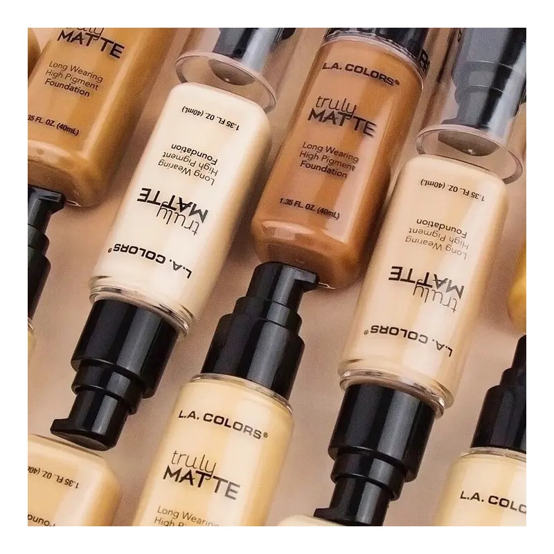Base De Maquillaje Liquido La Color Truly Mate Cobertura 40g