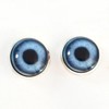 10mm - 30mm Blue Dog Realistic Button Eyes Sew On
