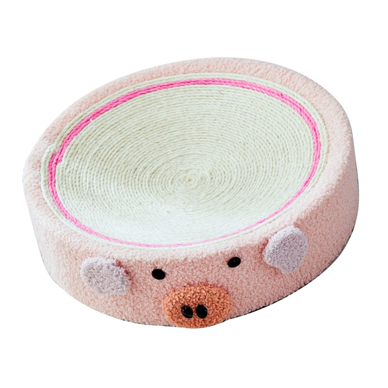 Cat Scratcher Bed Sisal Round Shape Cat Scratcher Lounge Bed