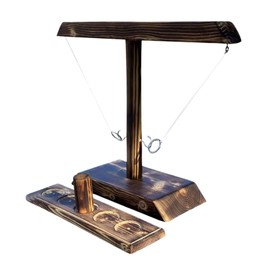 MaT store Table Game, Ring Toss Game, Ring Toss Party Game, Tabletop, Competition Game, Family, Wooden