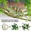 Hamiledyi 7 Pcs Reptile Plants Bendable Climbing Vines Terrarium Hanging