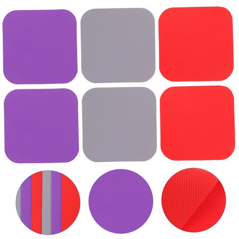 Gatuida Multi-use Jar Opener Gripper Mats Bright Design Safe Rubber