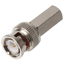BNC Connector RG59/62 Twist-ON RF Coaxial RF Coaxial Connector 1pc