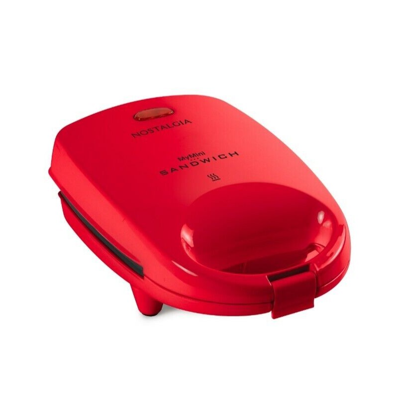 Nostalgia MyMini Sandwich Maker Color: Red