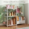 Purse Organizer for Closet, with Bottom Drawer, Extra Large Capacity