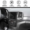 Hoolcar Center Console Navigation Panel Trim Middle Air Conditioning Vent