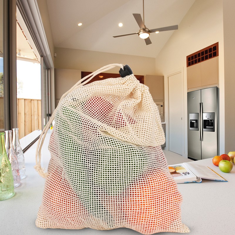 Recyclable Reusable Beeswax Seal Food Fresh Keeping Cloth with Mesh