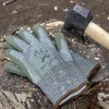Bush Craft [Bushcraft] Blade Resistant Gloves Medium Thick Olive Drab