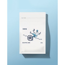 (한정수량)[커피리브레] 비틀비틀 블렌드 원두 200g (Limited Quantity) [Coffee Libre] Wobble Blend Coffee Beans 200g