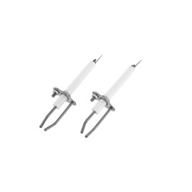 AJinTeby Electronic Grill Igniter & Ceramic Ignitor Electrode Replacement kit with Screws for Viking Grills 008090-000 -2 Pcs Ignition Electrode 4 7/8" (Compatible with Viking 008090)