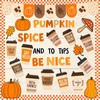 50Pcs Fall Bulletin Board Decorations, Autumn Classroom Decor