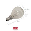 SCHOLTES - E14 LAMPE DE FOUR 40W-230V-300°C (75X45MM) POUR FOUR