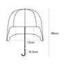 Cute Helmet Umbrella UV Resistant Windproof Rainproof Helmet Shaped Dome