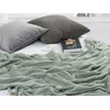 Aormenzy Acrylic Knitted Fringe Throw Blanket, 50" x 60" Throw