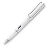Lamy Safari Fountain Pen, Broad Nib, White (L19W) by Lamy