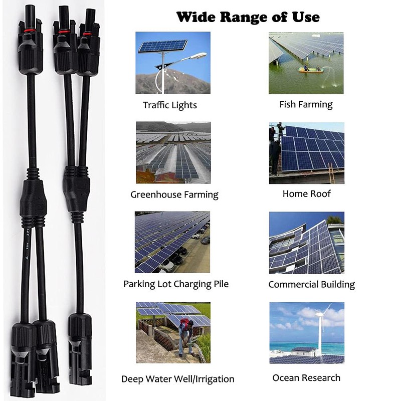 BAYM Solar Panel Y Branch 2 to 1 MMF +
