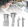 4 Pcs Set Hot Air Gun Nozzle 2Pcs Flat Wide