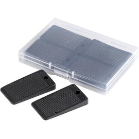 HNMZDS Furniture Levelers Plastic Shims for Leveling Black Rubber Wedge for Table Toilet Refrigerator Piano, Small Shims for Home Improvement and Work 0.2" Height(6 PCS-Black)