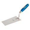 TRUFA Berner Cleaning Trowel Rustproof with Wooden Handle Blue, 14