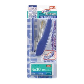 Max Max HD-10NXK 20 Sheet Blister Pack with No. 10 Needle, Blue