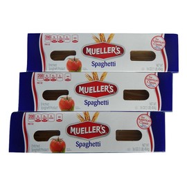 Mueller's Enriched Spaghetti Pasta 16 oz. / 1 lb. Box (Pack of 3)