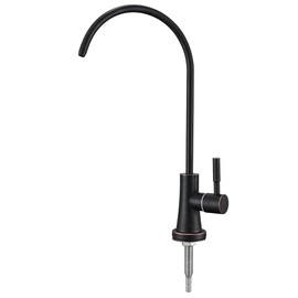 Aspasia Drinking Water Faucet for Kitchen Sink, Kitchen Water Filter Faucet Stainless Steel for Reverse Osmosis or Water Filtration System Beverage Non-Air Gap RO Faucet Oil Rubbed Bronze