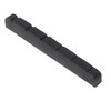 Black Resin guitar top nut six string 43mm x 3.5mm