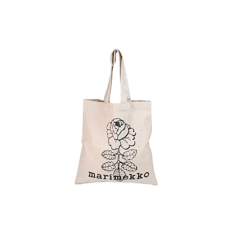 Marimeko Women's Tote Bag, Vankka Solid Wedding Rose Fabric Bag,