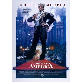 OMG Printing Coming To America Eddie Murphy Poster/Print/Picture Satin Photo Paper - A4-210mm x 297mm