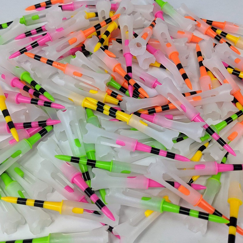 FlexTop Tees Flexible Golf Tees 25-Pack (Green)