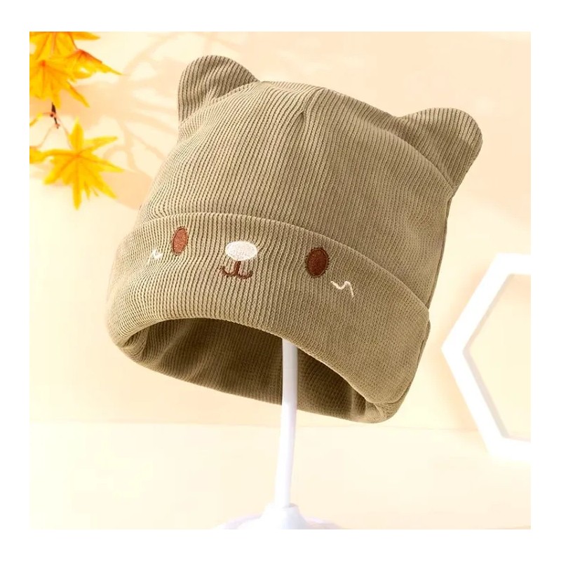 Gorrito Gorro De Cara De Gato Gatito Kawaii Orejitas Miau