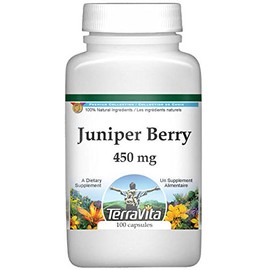 Juniper Berry - 450 mg (100 Capsules, ZIN: 510855)