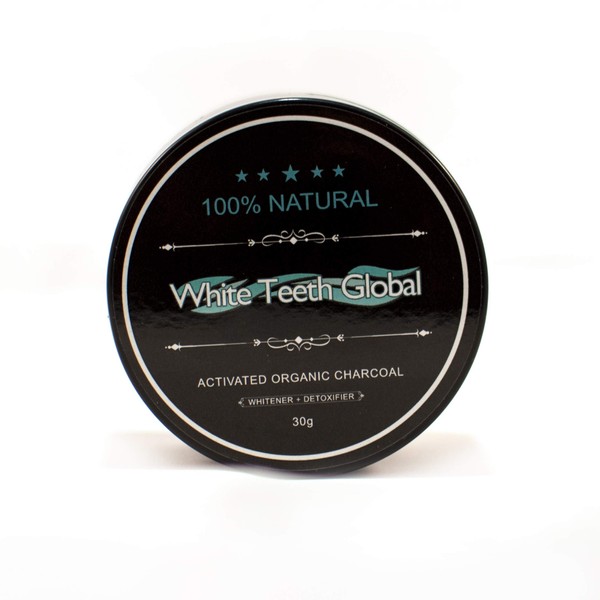 Activated Organic Charcoal for 100% Natural Teeth Whitening