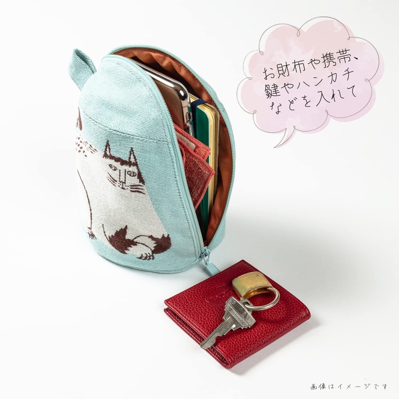 Kusubashi Mon-Ori moritaMiW MiW Gusseted Pouch Deep Sea Dance Octopus,