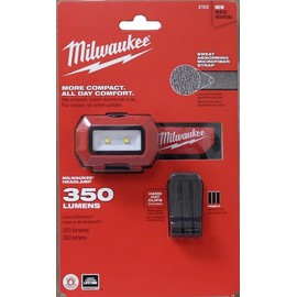 Milwaukee Battery Powered Flashlight, Red, Lightweight