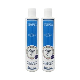 CARSON LIFE Dandruff Shampoo Paraben and Sulfate Free - 10 Oz - Hydrates, Repairs & Soothes Dry Scalp - Eliminate Flakes & Restore Shine (2 Pack)