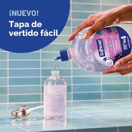 Softsoap Repuesto de jabón líquido antibacteriano para manos, jabón de manos perfumado de té blanco y bayas, 50 onzas (el embalaje puede variar)